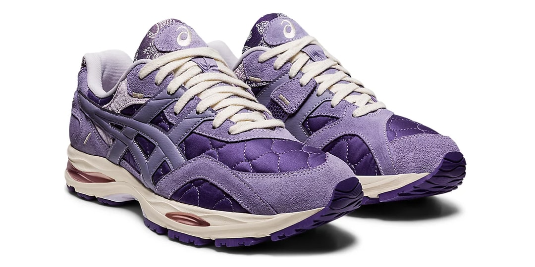 ASICS оживляет GEL-MC Plus стеганым верхом и нашивками с пейсли