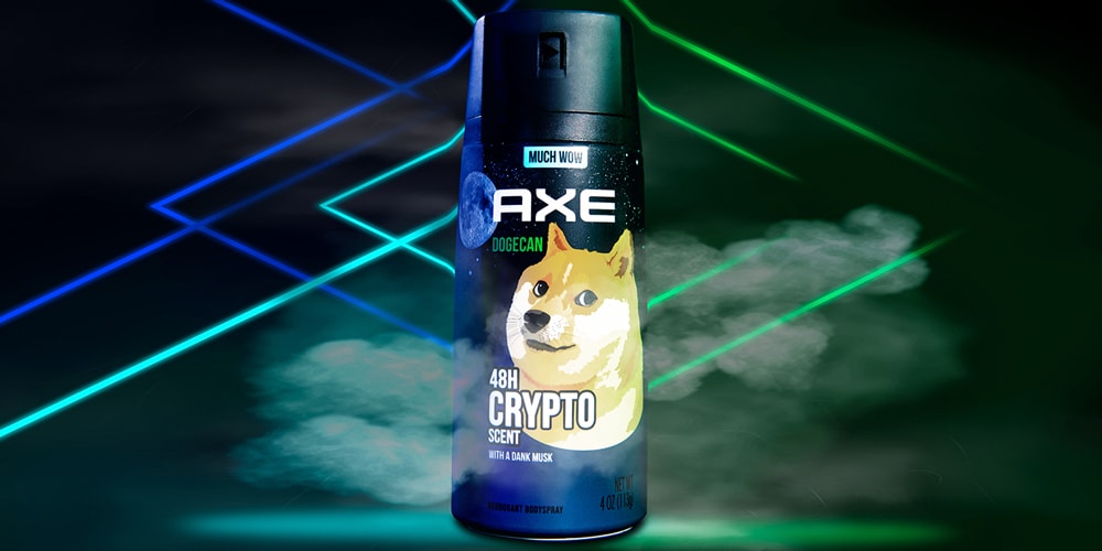 AXE отмечает DogeDay спреем для тела Dogecoin