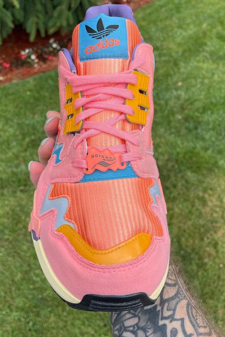 Bad Bunny x adidas ZX 8000 "Ice Cream" First Look Hypebeast
