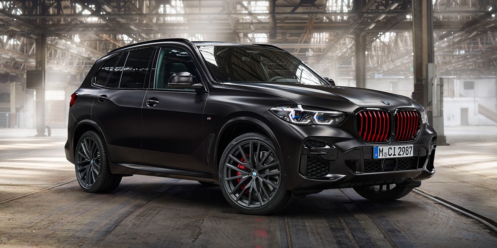 BMW выпускает Stealthy Black Vermilion Edition X5