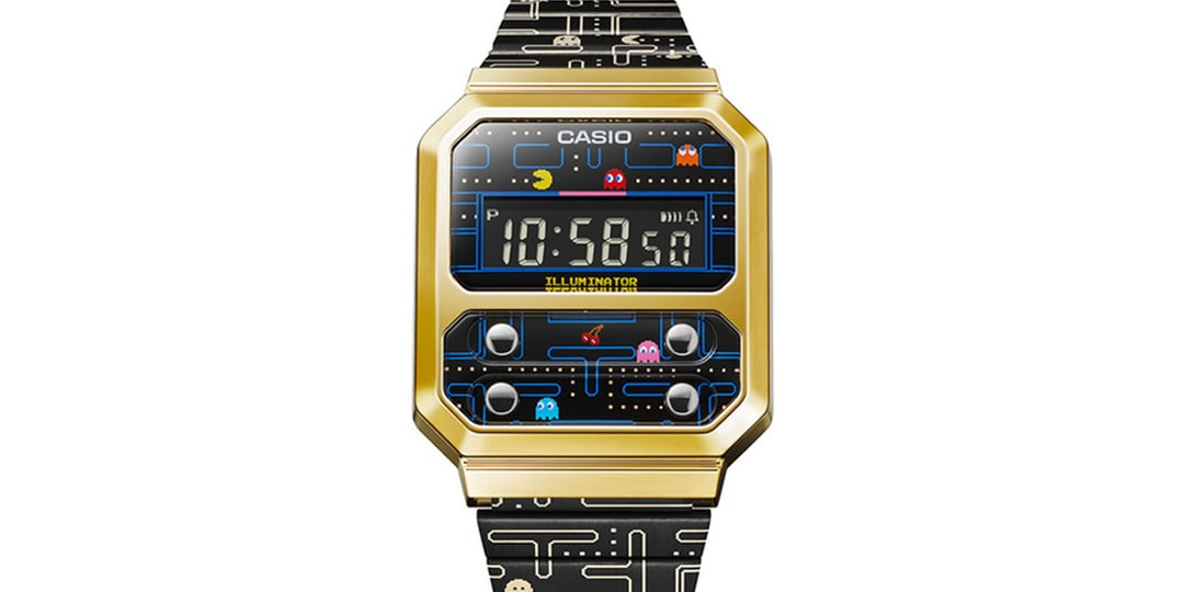 Casio сотрудничает с Pac-Man для создания цифровых часов в ретро-стиле