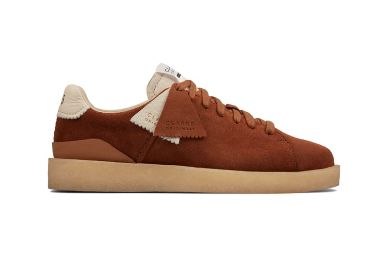 Clarks 2025 brown sneakers