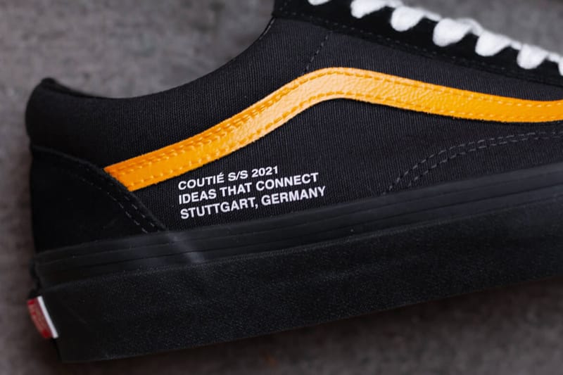 Custom on sale vans yellow