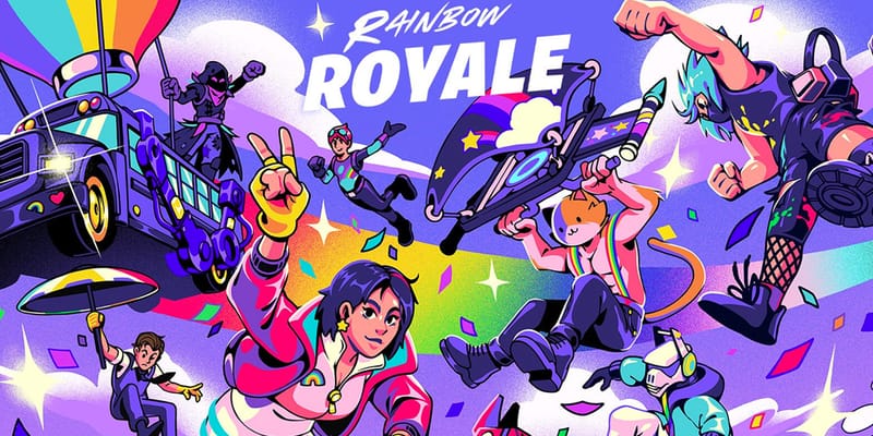 'Fortnite' Rainbow Royale Pride Celebration Event | Hypebeast