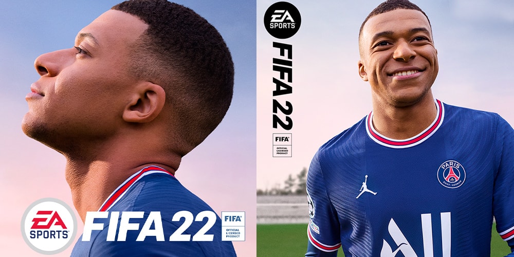 Килиан Мбаппе второй год подряд стал звездой обложки FIFA 22