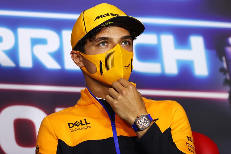 F1 Driver Lando Norris Mugged For Richard Mille Hypebeast