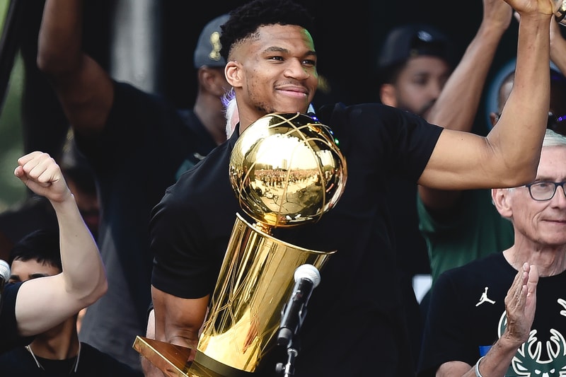 Giannis Antetokounmpo Rolex Sky-Dweller Wrist Check | Hypebeast