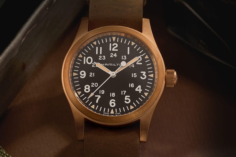 Hamilton khaki military online watch