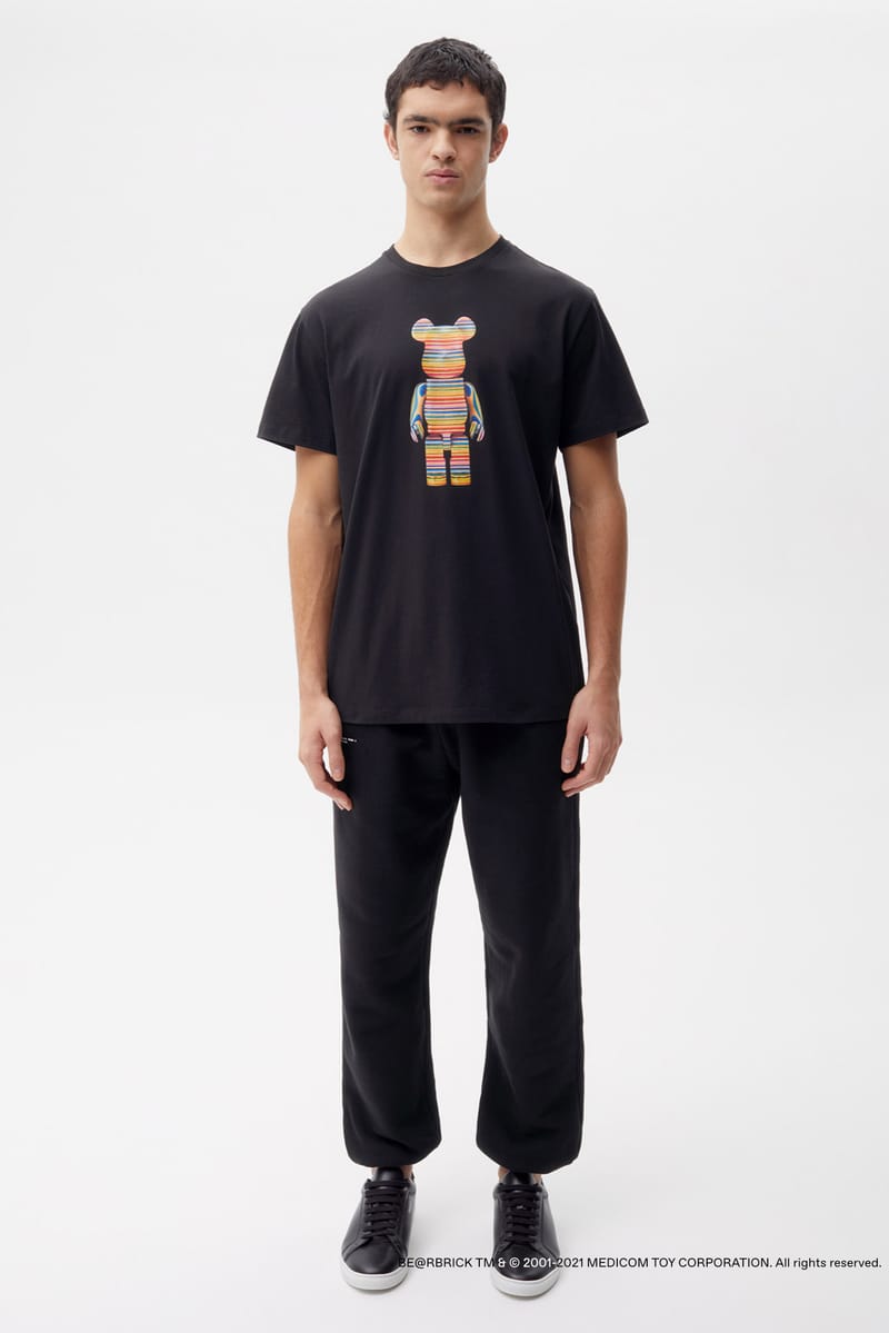 PANGAIA × HAROSHI BE@RBRICK コラボT haroshi x pangaia x medicom toy / organic cotton t shirt