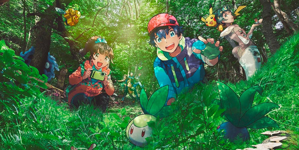 Японский тематический парк открывает лес для любителей понаблюдать за покемонами