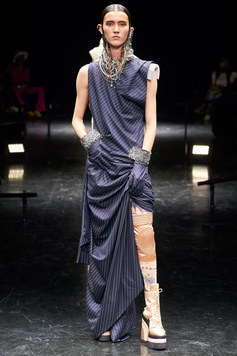 Jean paul gaultier ビスチェ Jean Paul Gaultier Paris Sacai Haute Couture FW21 Collection