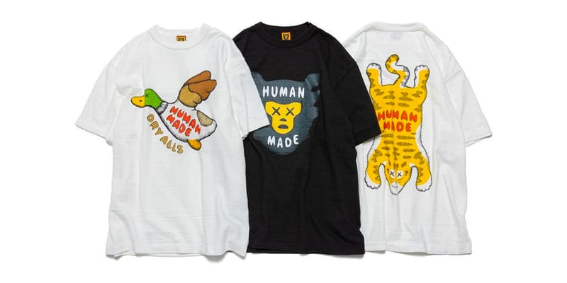 KAWS x HUMAN MADE T-Shirt Release | Hypebeast