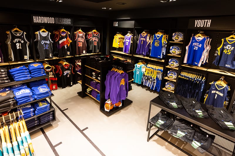 Nba store size sales guide