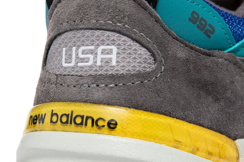 スニーカー New Balance 992 Colorblock M992RR New Balance 992 (M992RR) 