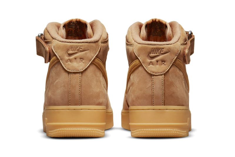 Nike air force 1 2025 high flax/outdoor green/gum light brown/flax