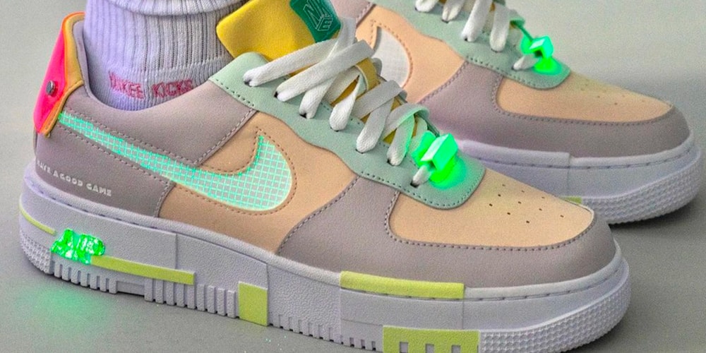 Nike и LPL продолжают выпуск игровых тематических подарков с Air Force 1 Pixel с надписью «Хорошей игры»