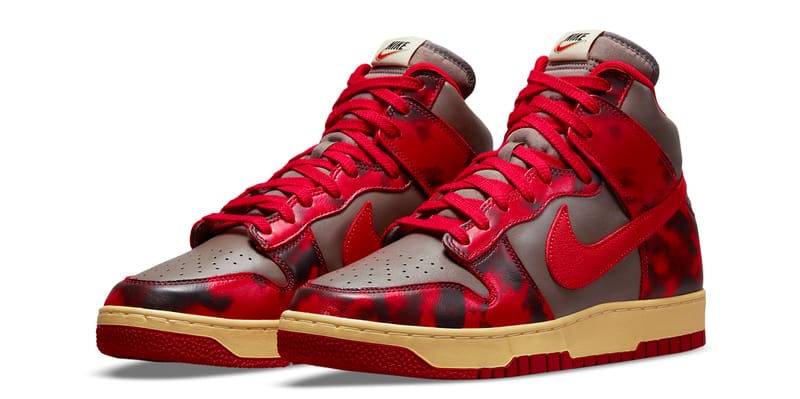 ◆送料無料◆NIKE DUNK HIGH 1985 RED ACID WASH◆正規品◆ Nike Dunk High 1985 Red Acid Wash Men Size 7.5/Women Size 9