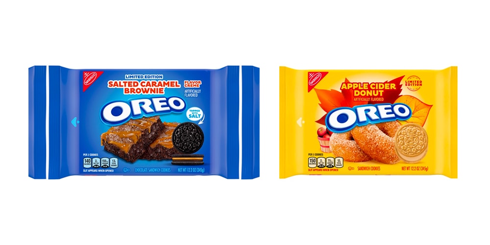 Oreo Salted Caramel Brownie and Apple Cider Donut Release Hypebeast