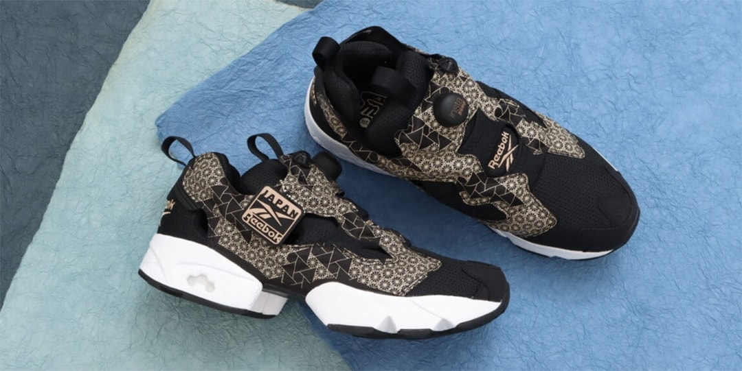 Узоры Edo-Kiriko появились в новой расцветке Reebok Instapump Fury