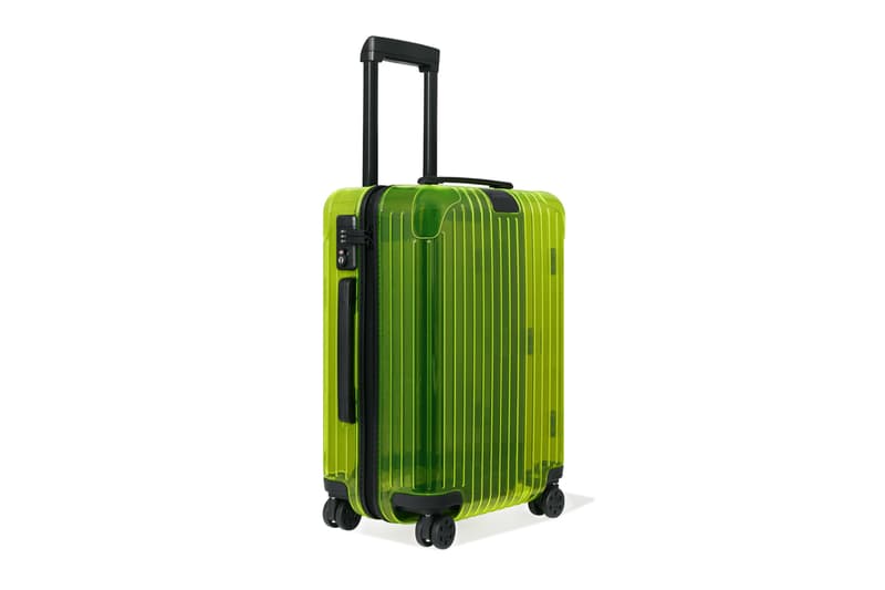RIMOWA Essential Suitcases Translucent Neon Release | HYPEBEAST