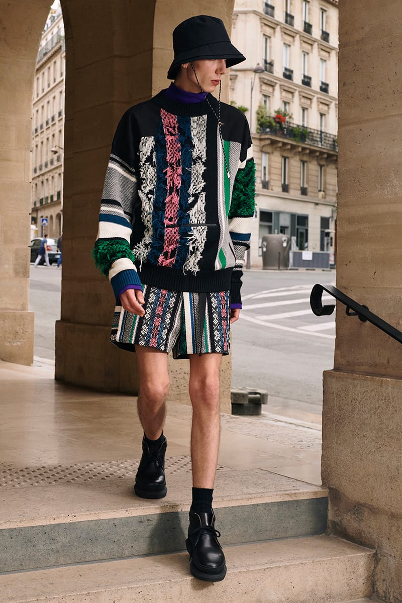 sacai Men's SS22/Women's Pre-Spring 2022 Collection Full Look