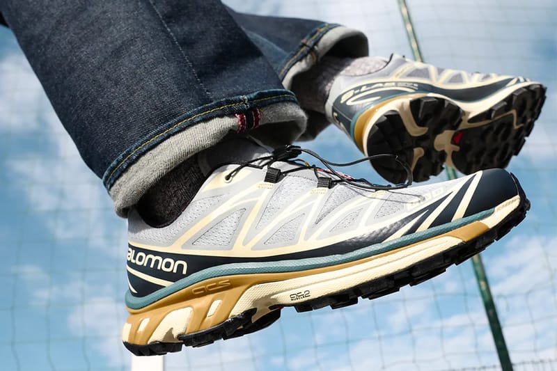 Salomon XT 6 Navy Blue Gold Release Info Hypebeast