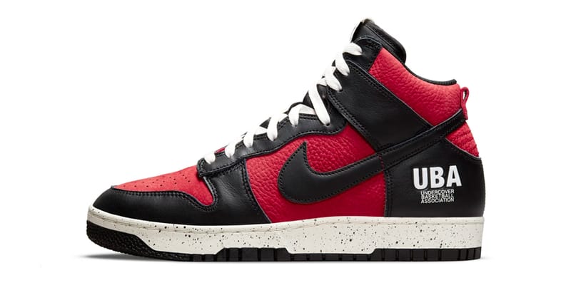 UNDERCOVER x Nike Dunk High 1985 Gym Red Official Look | Hypebeast