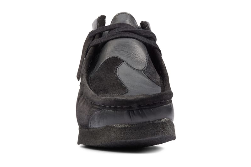 Clarks Originals Drops Black Patchwork Wallabee | Hypebeast
