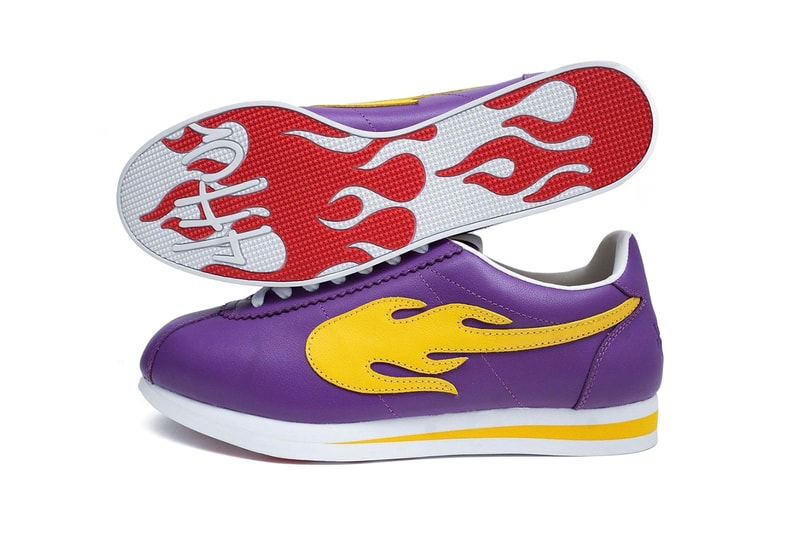 YG 4Hunnid Block Runner Purple Gold Release Date Hypebeast