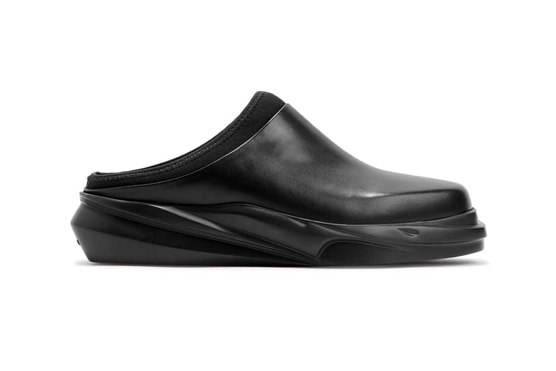 1017 ALYX 9SM Leather Mono Mule Black Release Info | Hypebeast