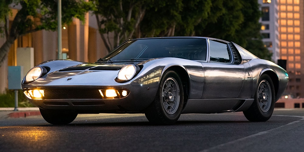 Этот голый металл Lamborghini Miura P400 S 1971 года выставят на аукцион