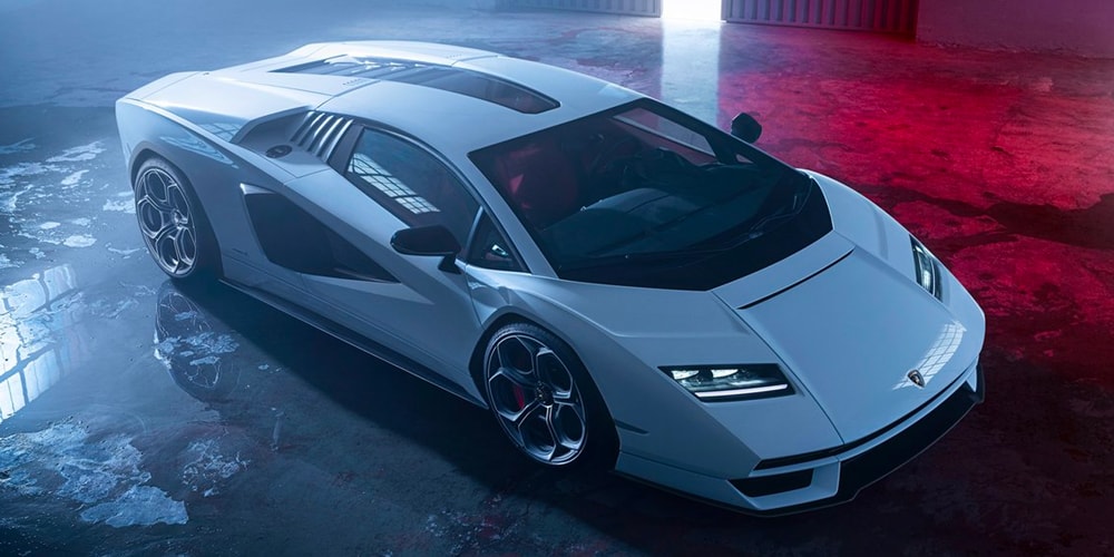 TheSketchMonkey перерабатывает новый Lamborghini Countach 2022 года, придавая ему больше ретро-стиля