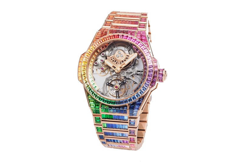 Hublot discount colorful watch