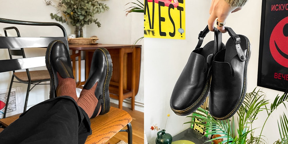 Dr. Martens представляет удобный для дома мул Carlson Lusso