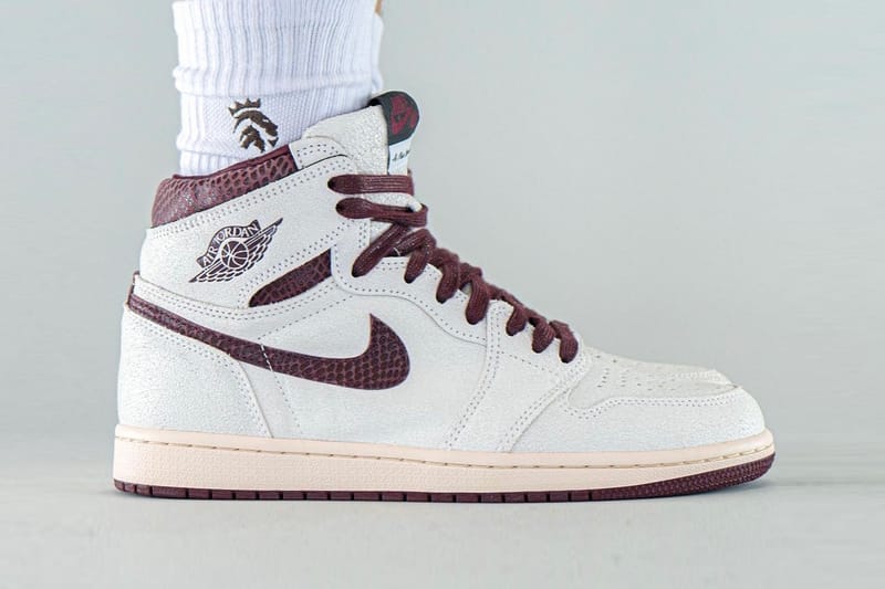 Jordan 1 cheap burgundy suede