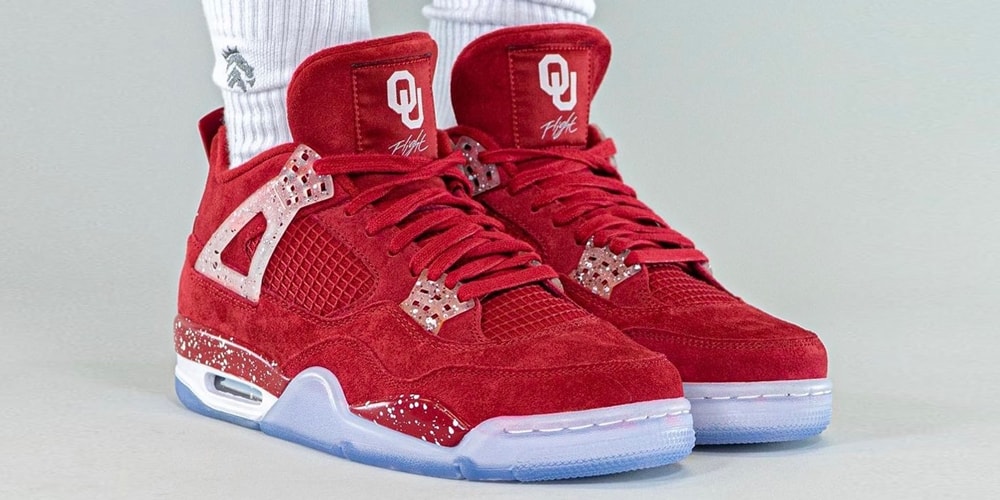 Взгляните пешком на Air Jordan 4 PE «Oklahoma Earlys»