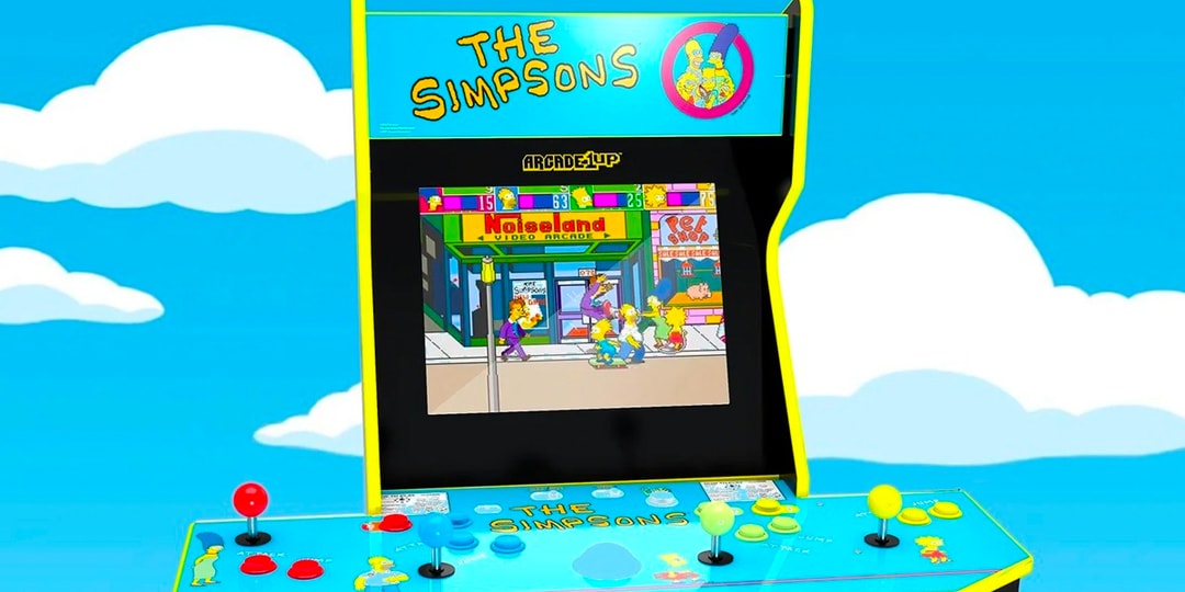 Взгляните на аркадный автомат «Симпсон» от Arcade1Up