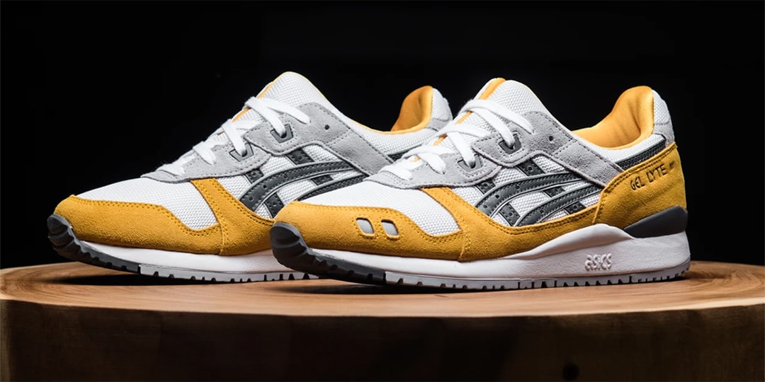 ASICS представила свой GEL-LYTE III в цветовой гамме «Sunflower/Carrier Grey»