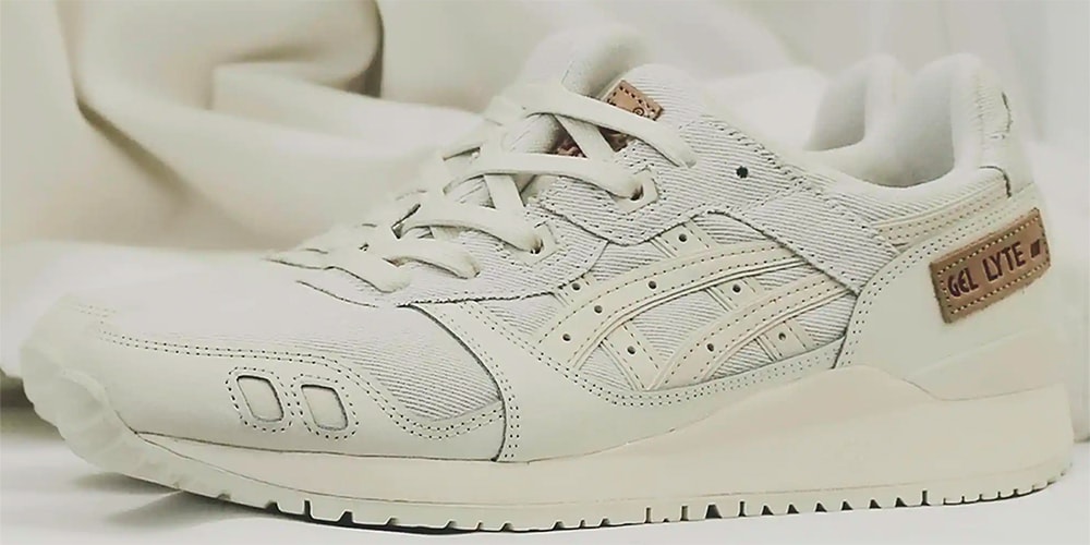 ASICS обернула GEL-LYTE III OG денимом Окаяма и кожей премиум-класса