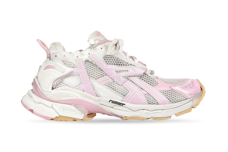 Pink and 2025 white balenciaga