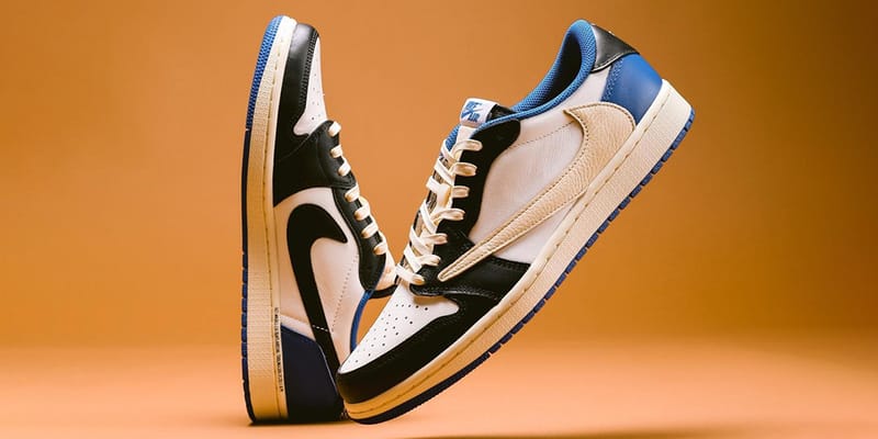 Travis Scott and fragment design's Air Jordan 1 Low Collab is the 