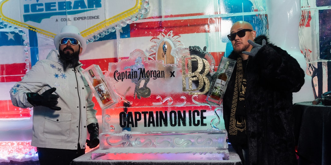 Бен Баллер посетил Лас-Вегас, чтобы представить свои совершенно новые украшения Captain Morgan Iced-Out