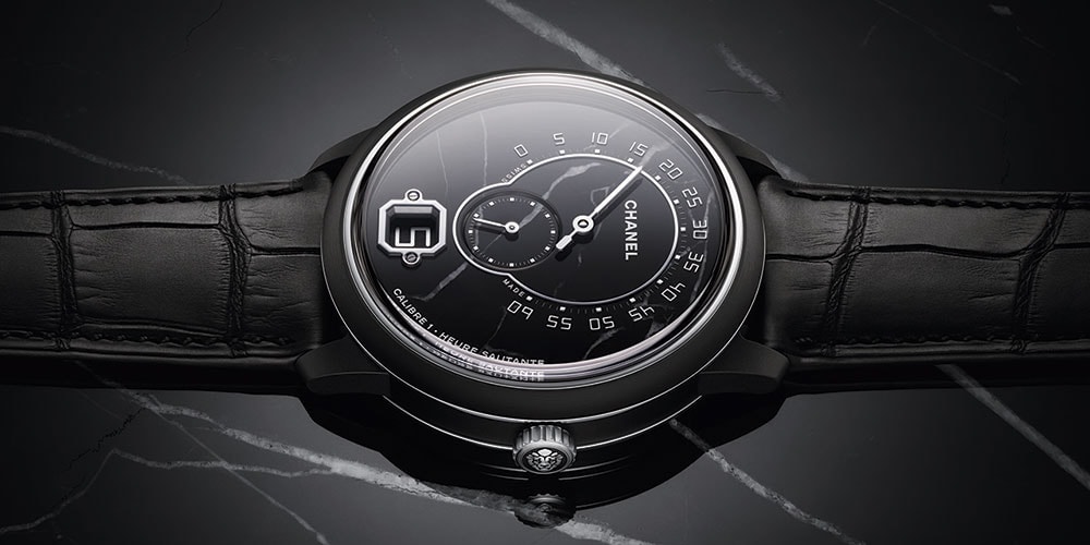 Chanel снова посещает Monsieur с мраморным циферблатом ограниченной серии