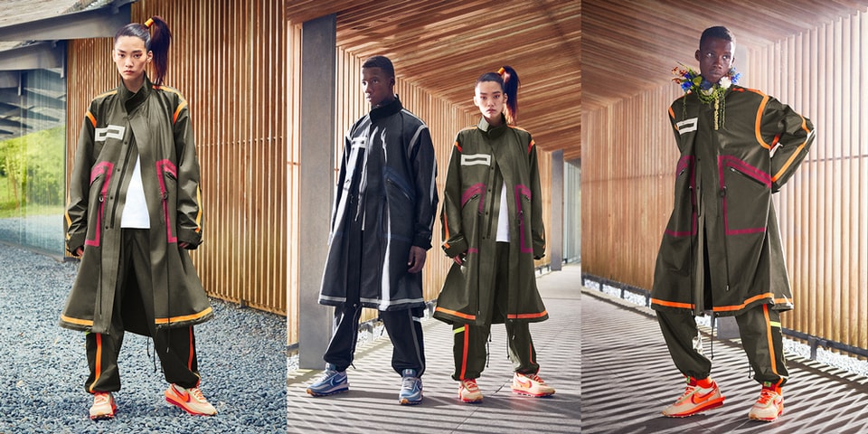 sacai clot orange