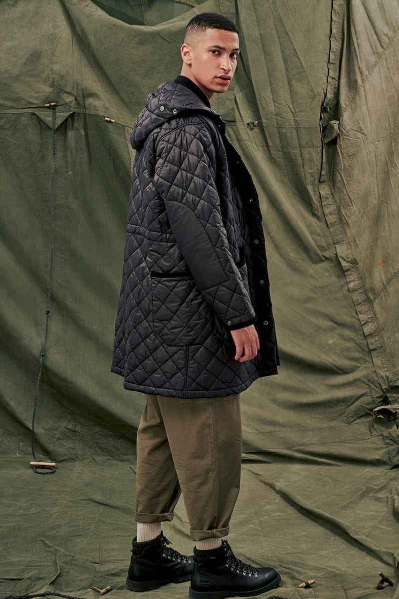 BARBOUR×Engineered Garments】 quilt coat-