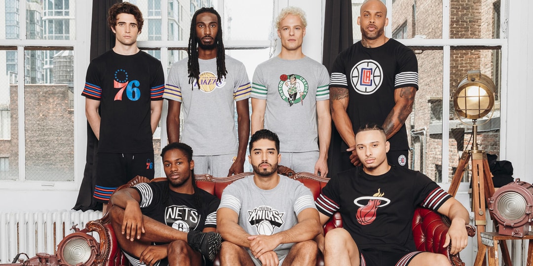Grungy Gentleman объединился с НБА для новой линии футболок и шорт