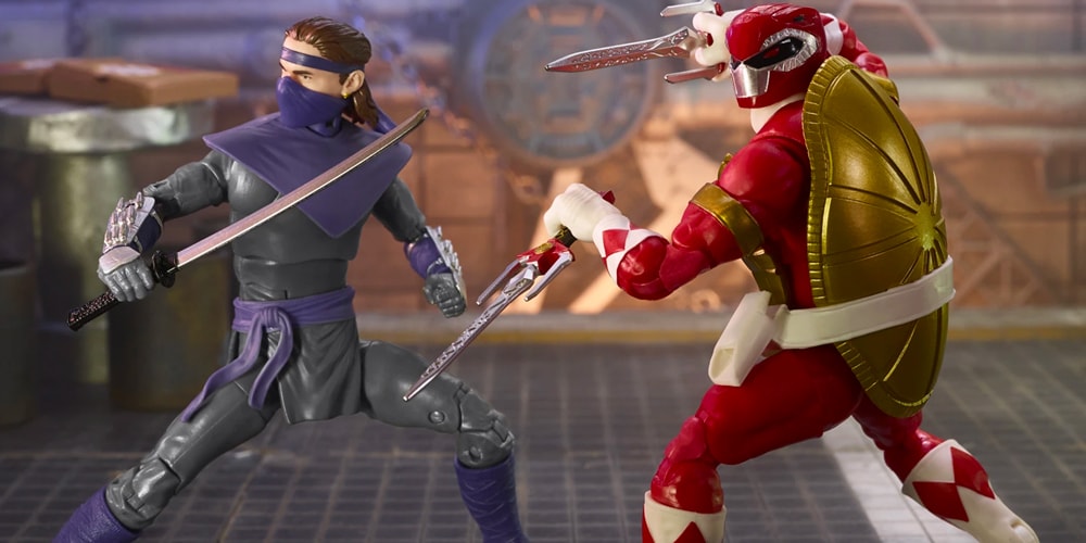 Power Rangers x TMNT Raphael Tommy Action Figures | Hypebeast