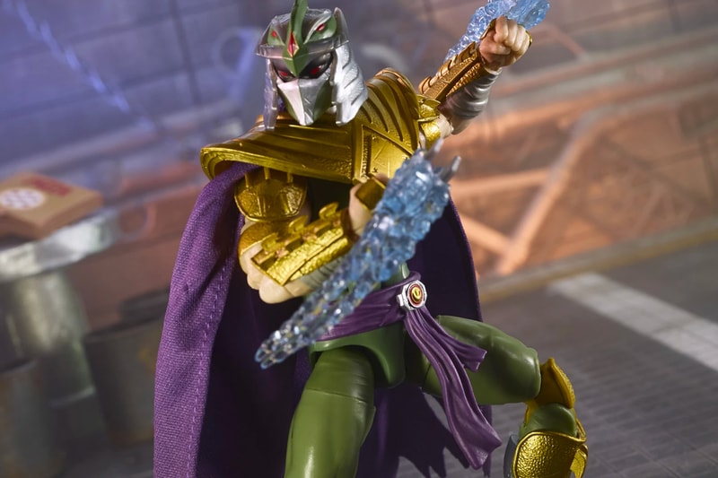 Power Ranger Shedder Hasbro Power Rangers x TMNT Morphed Shredder | Hypebeast