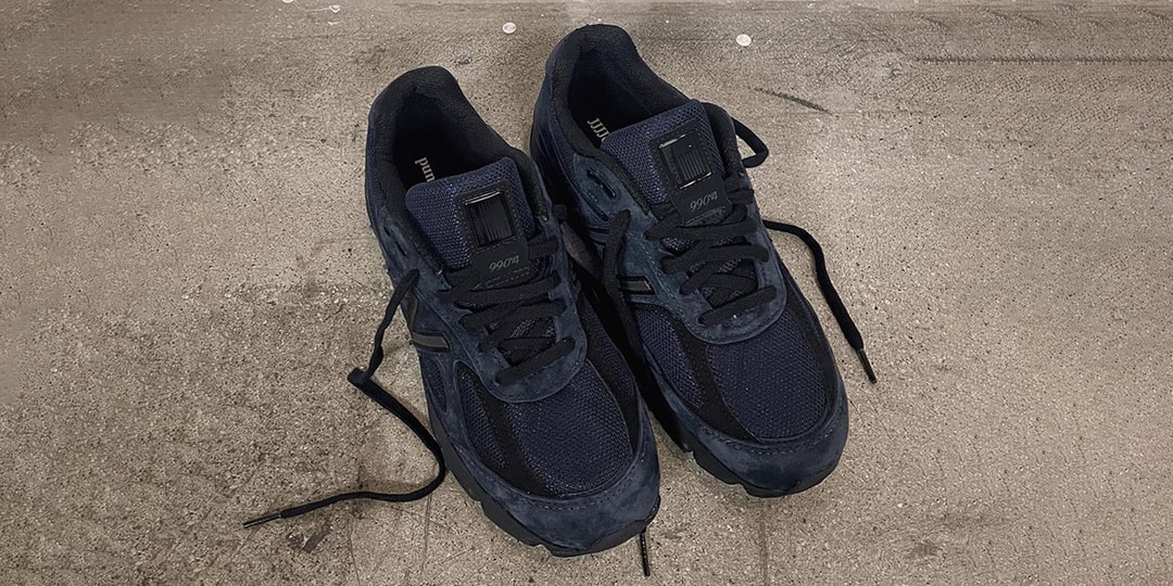 jjjjound new balance 990v4 navy