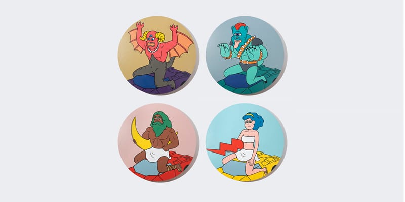 Jun Oson The Gods Race Vinyl Figures DDT GOD GODDESS フィギュア